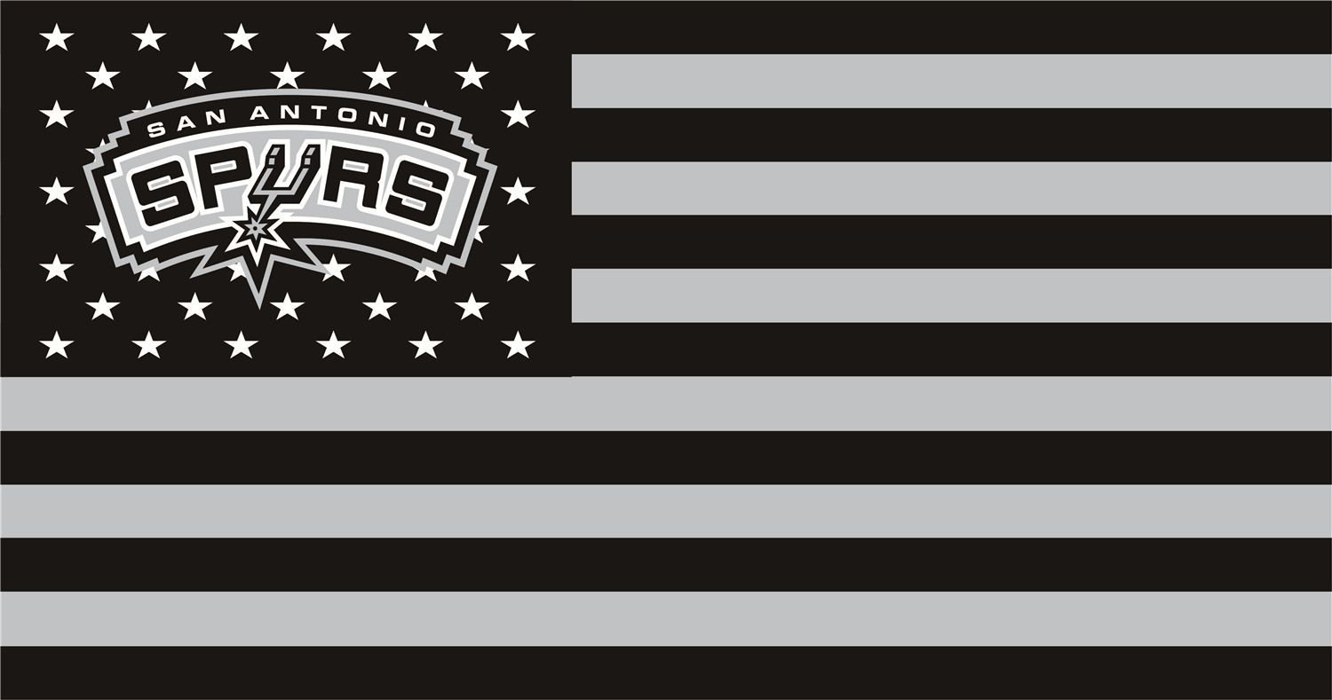 San Antonio Spurs Flags iron on heat transfer